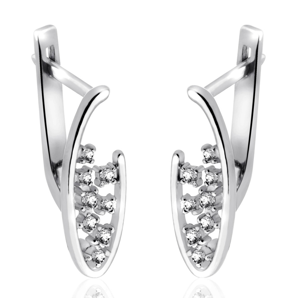 Срібні сережки (4909) - 1