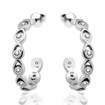 Срібні сережки-гвоздики (4912) - комплект