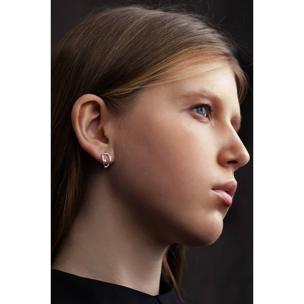 Срібні сережки (4916) - 4