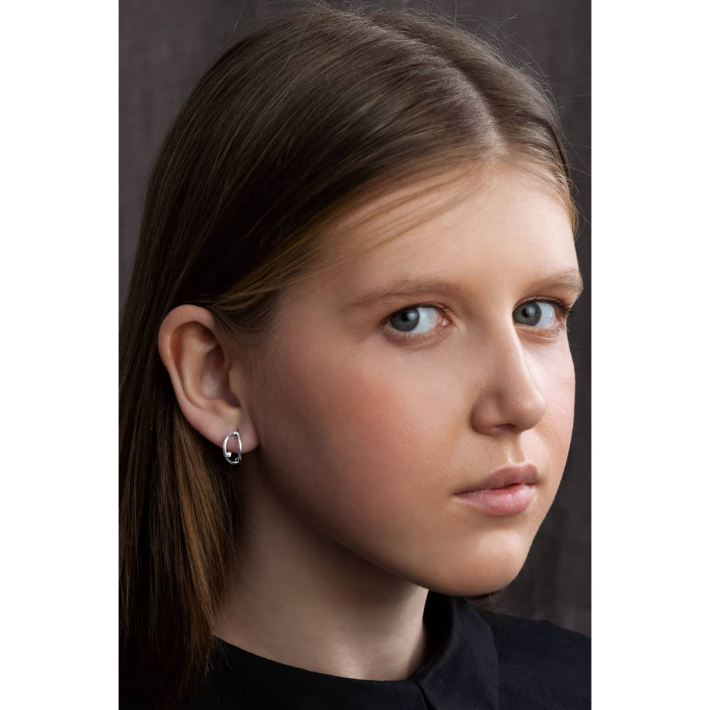 Срібні сережки (4916) - 3