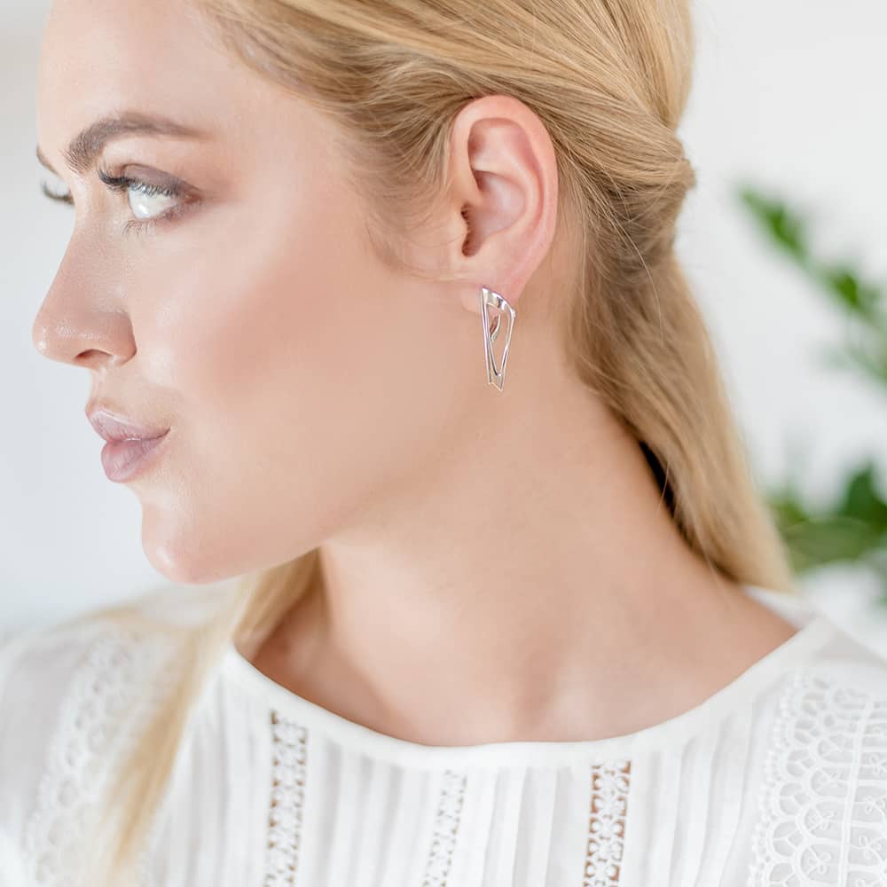 Срібні сережки (4917) - 2