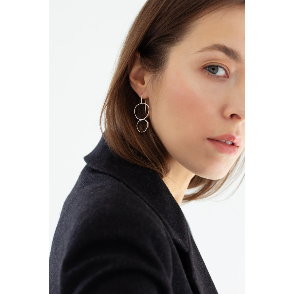 Срібні сережки (4920) - 10