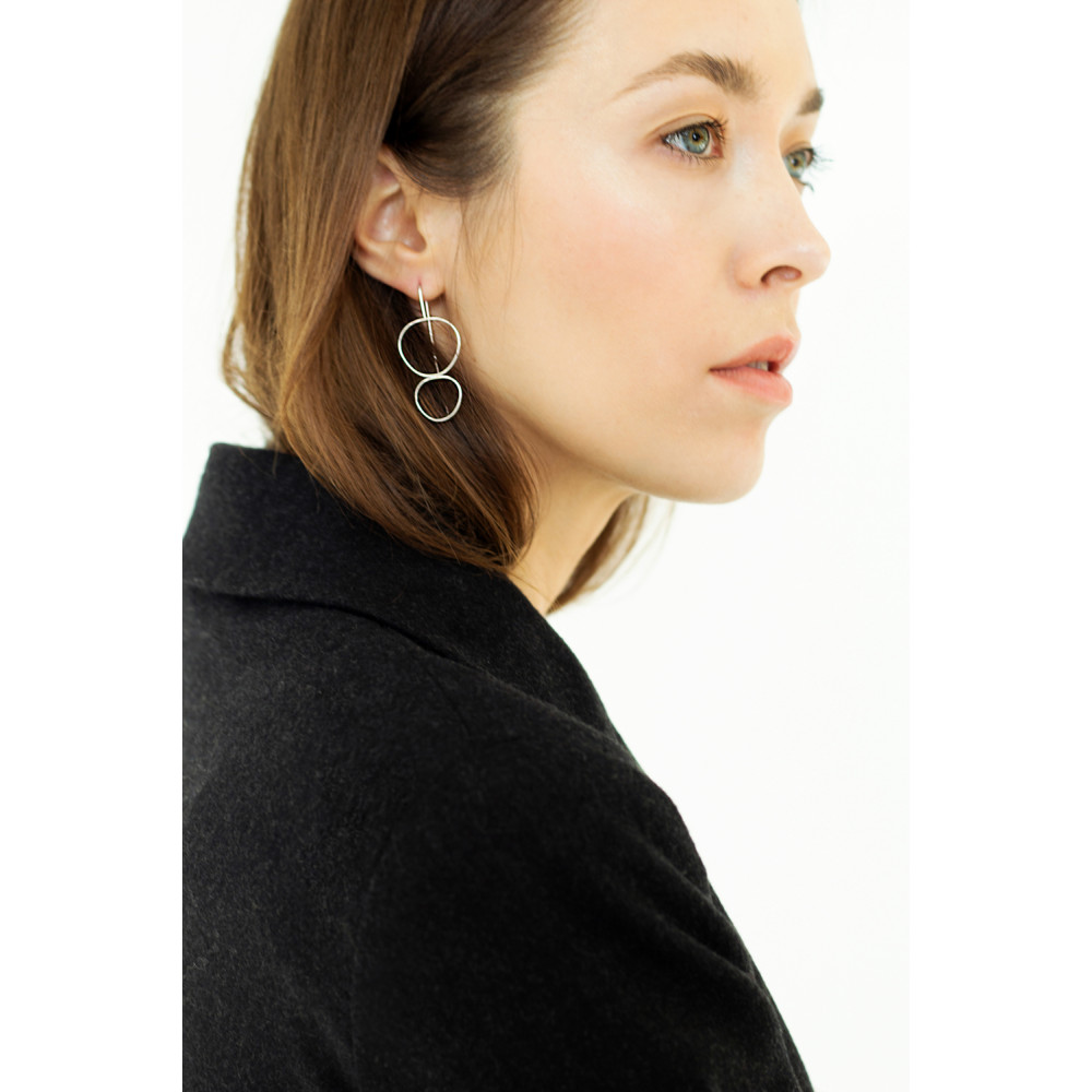 Срібні сережки (4920) - 4