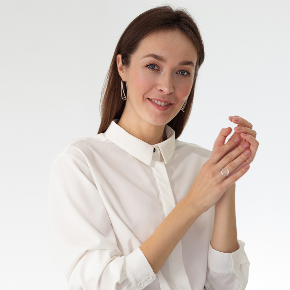 Срібні сережки (4921) - 9