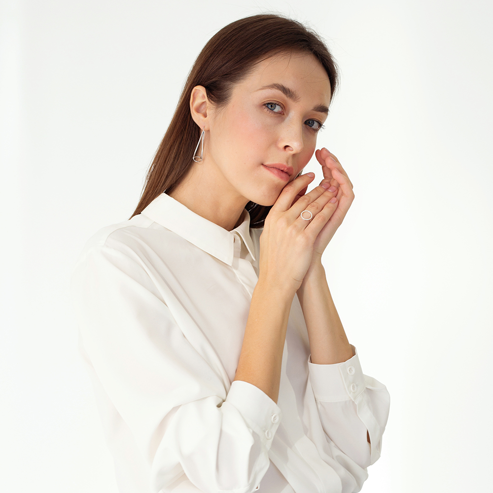 Срібні сережки (4921) - 6