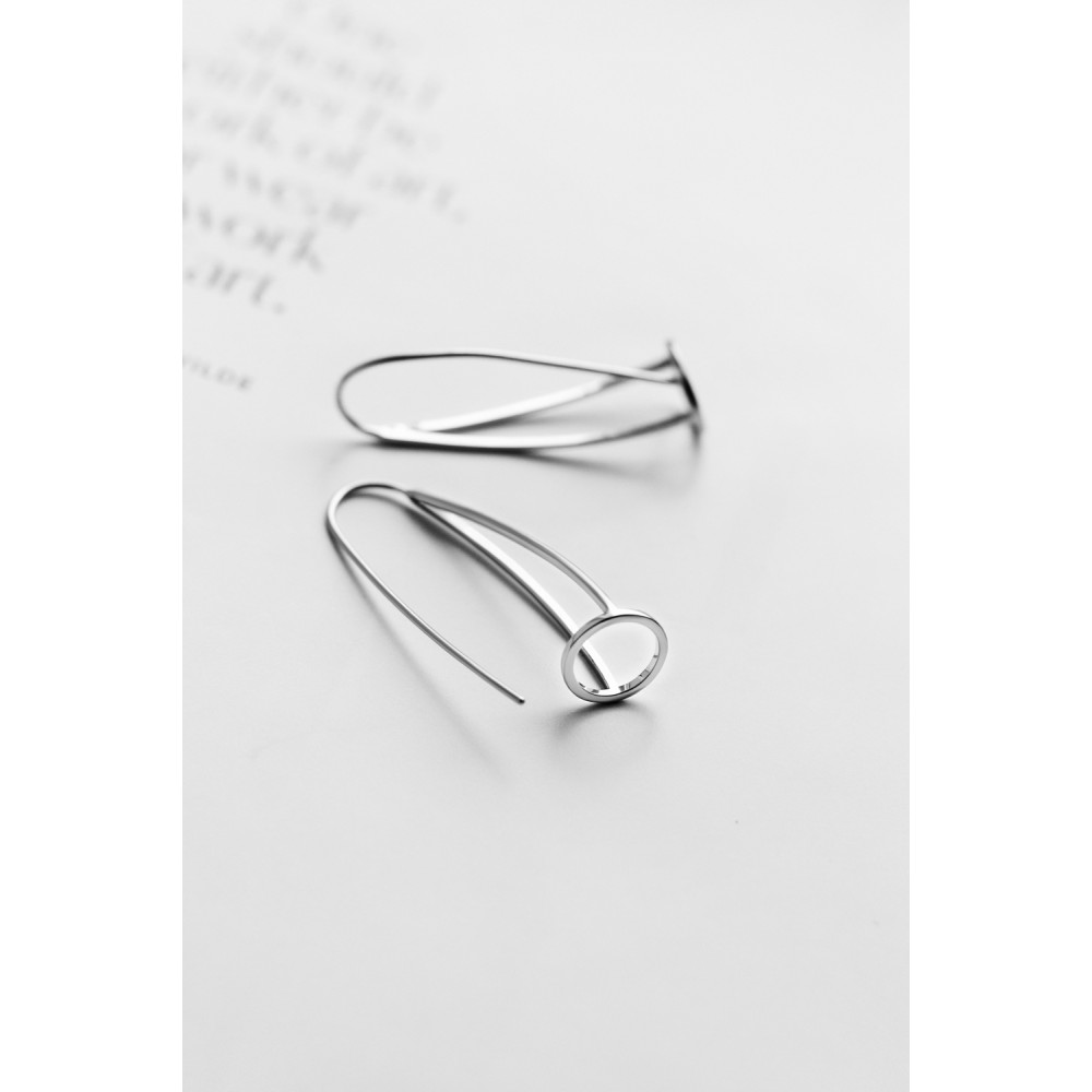 Срібні сережки (4921) - 5