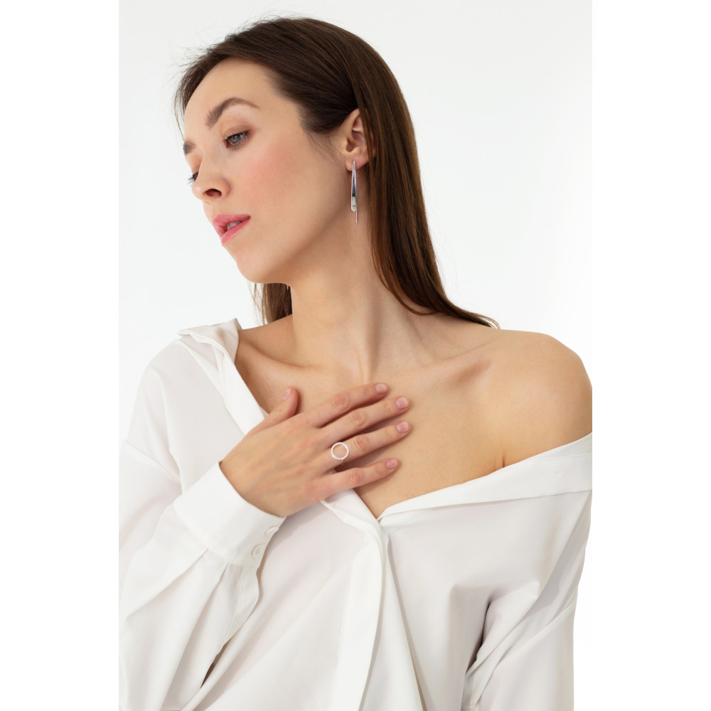 Срібні сережки (4929) - 9