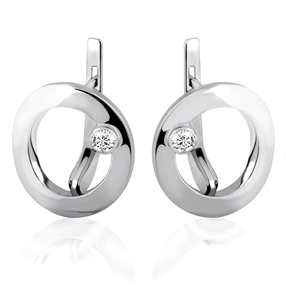 Срібні сережки (4930) - 1