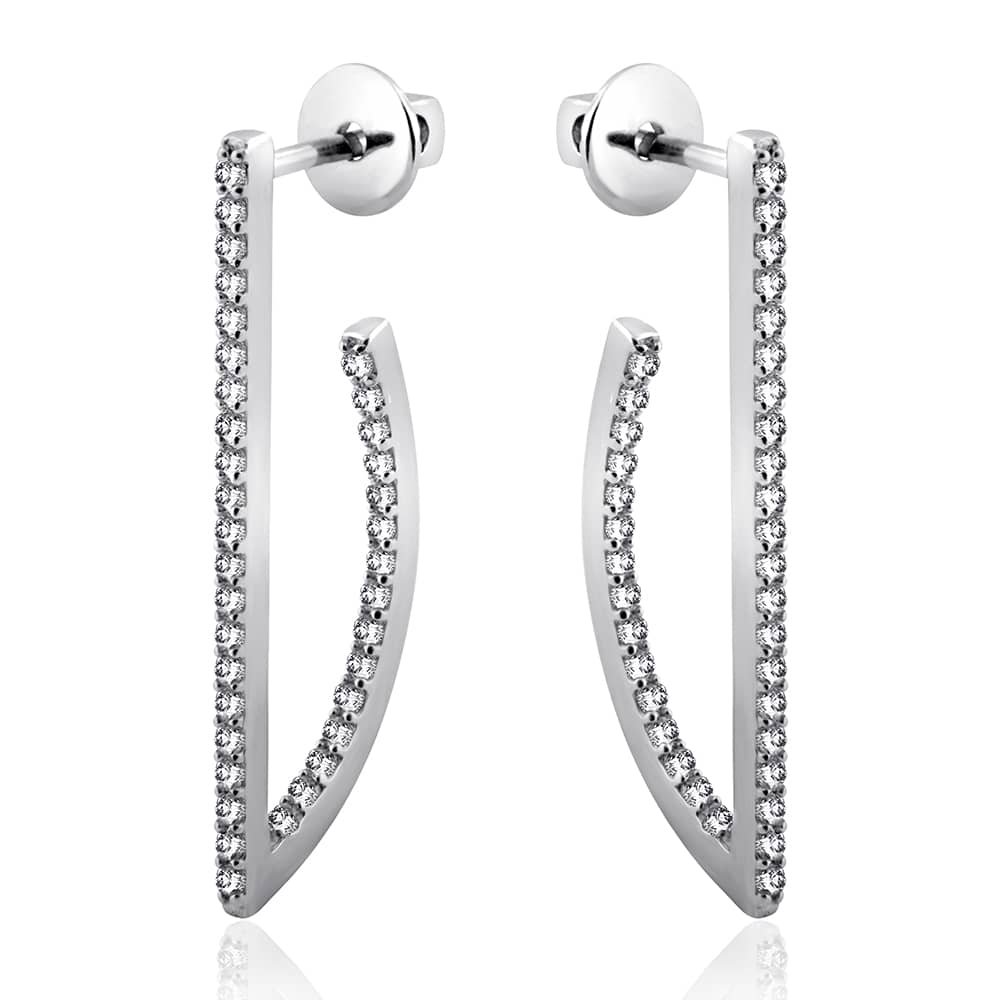 Срібні сережки-гвоздики (4938) - 1