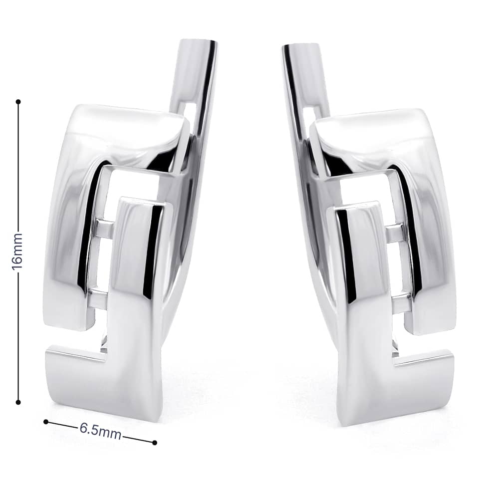 Срібні сережки (4944) - 6