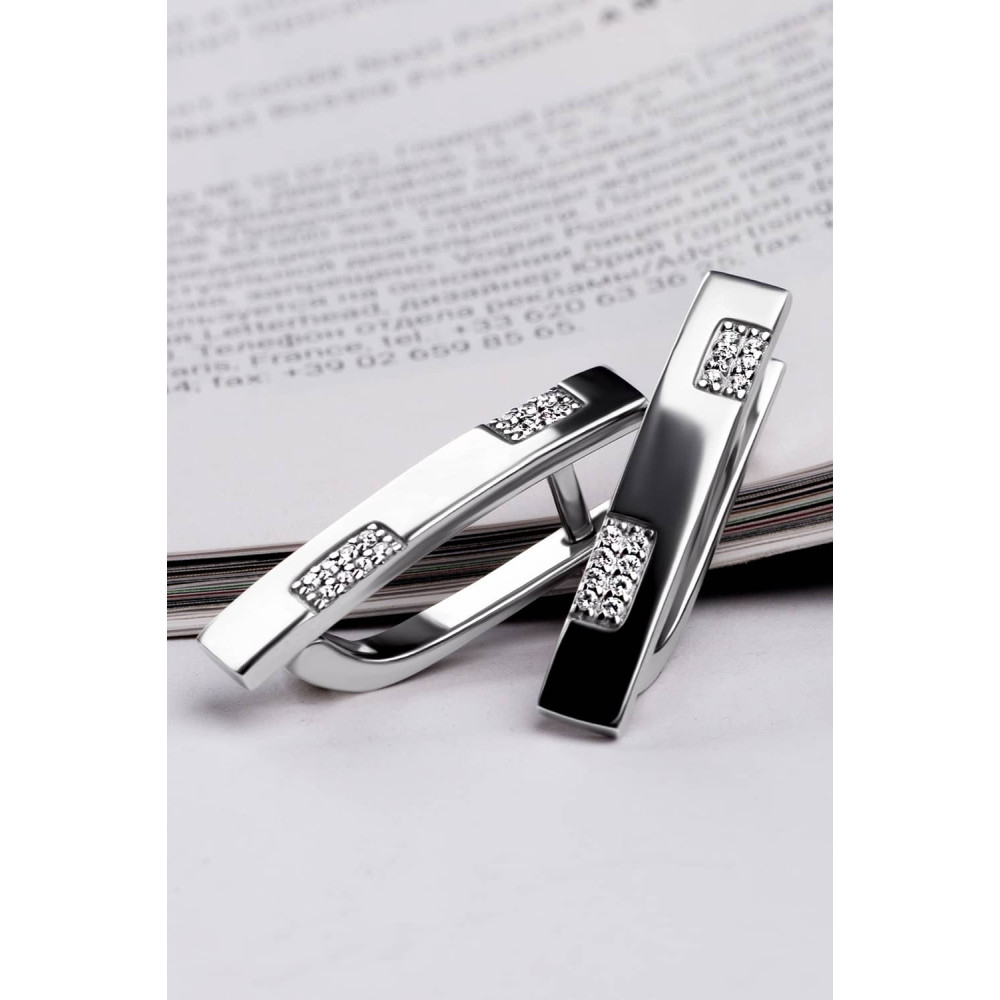 Срібні сережки (4951) - 8