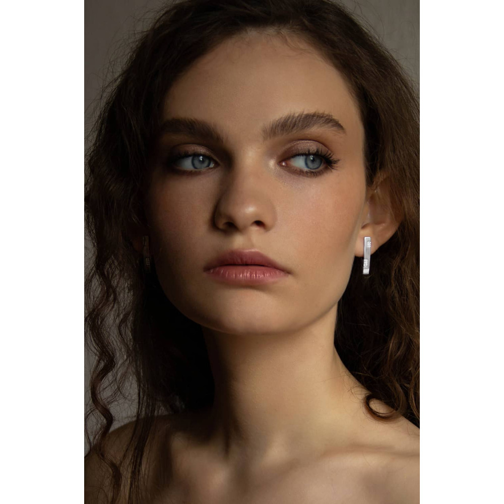 Срібні сережки (4951) - 5