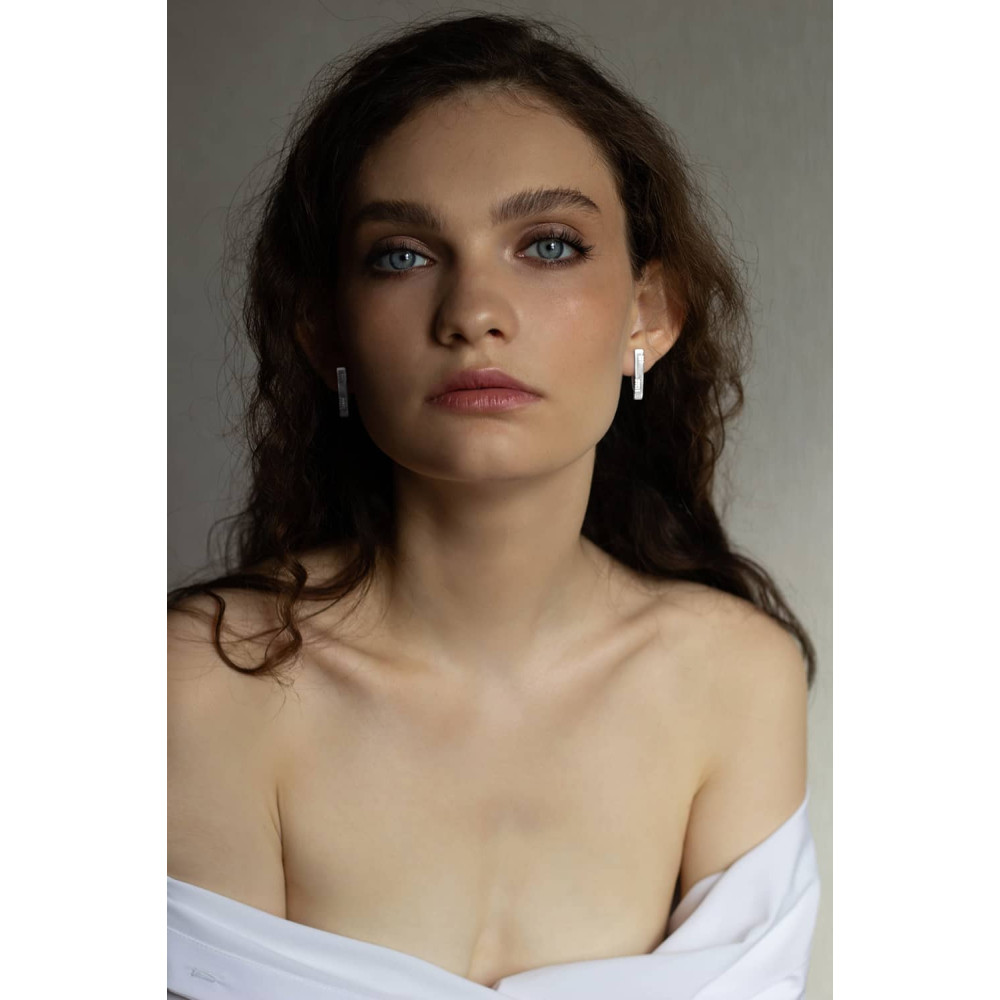 Срібні сережки (4951) - 4