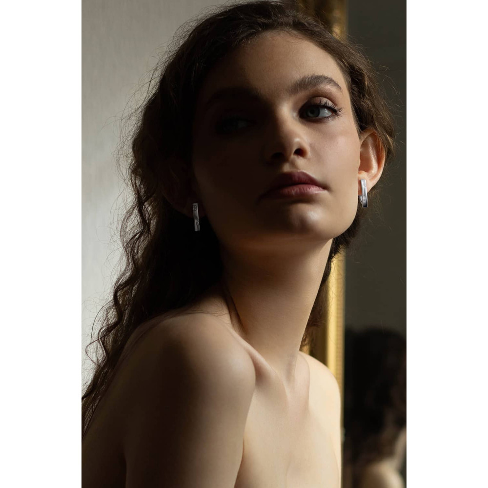 Срібні сережки (4951) - 3