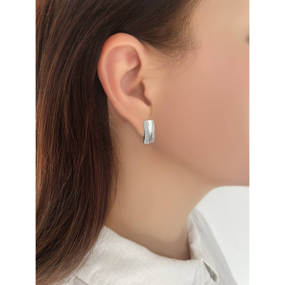 Срібні сережки (4953) - 4