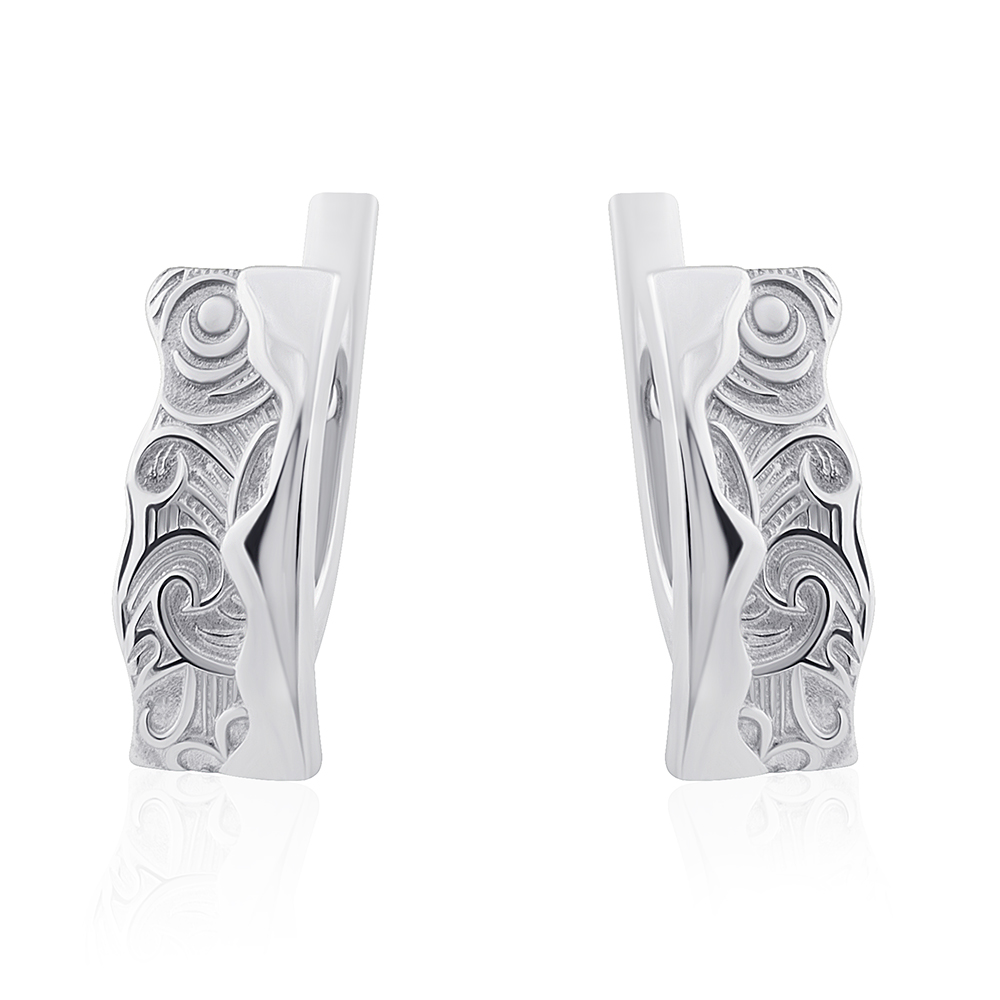 Срібні сережки (4957) - 1