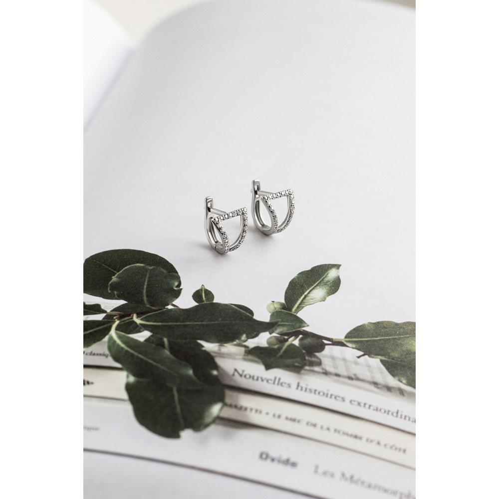 Срібні сережки (4966) - 7