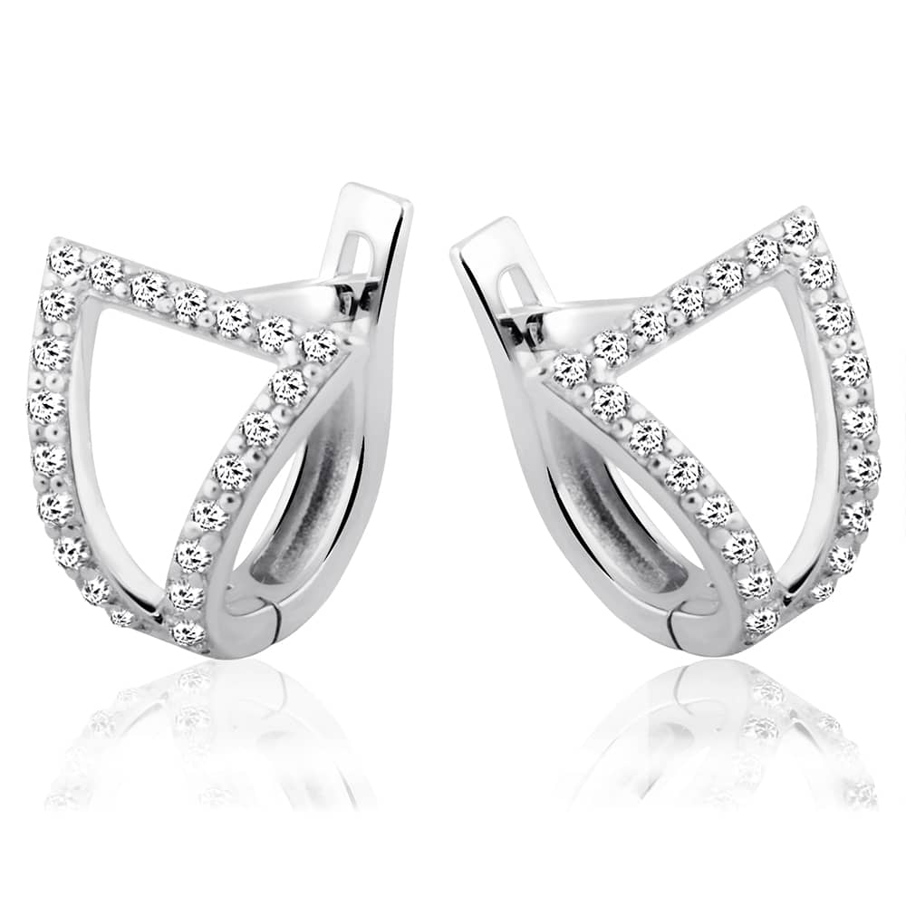 Срібні сережки (4966) - 1