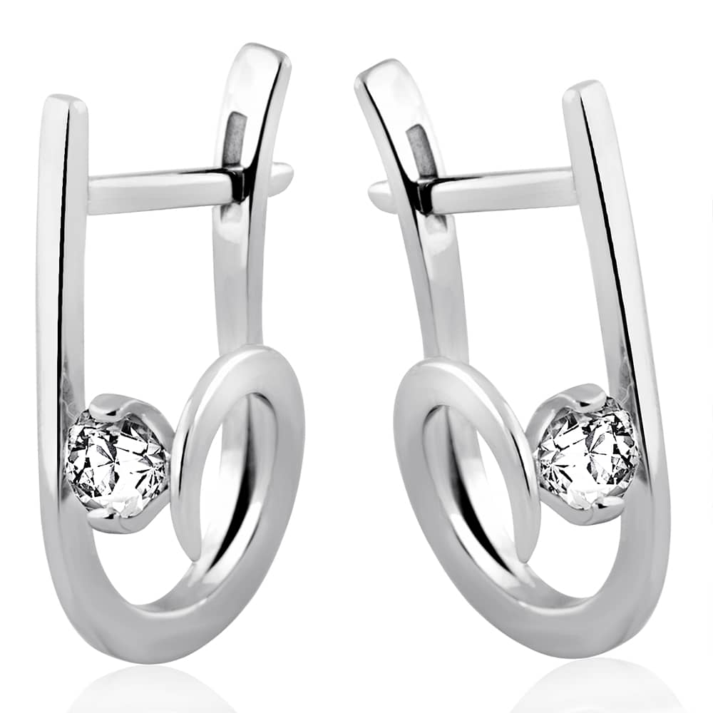 Срібні сережки (4968) - 1