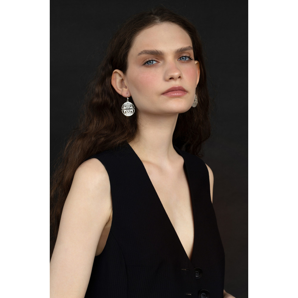 Срібні сережки (4971) - 6