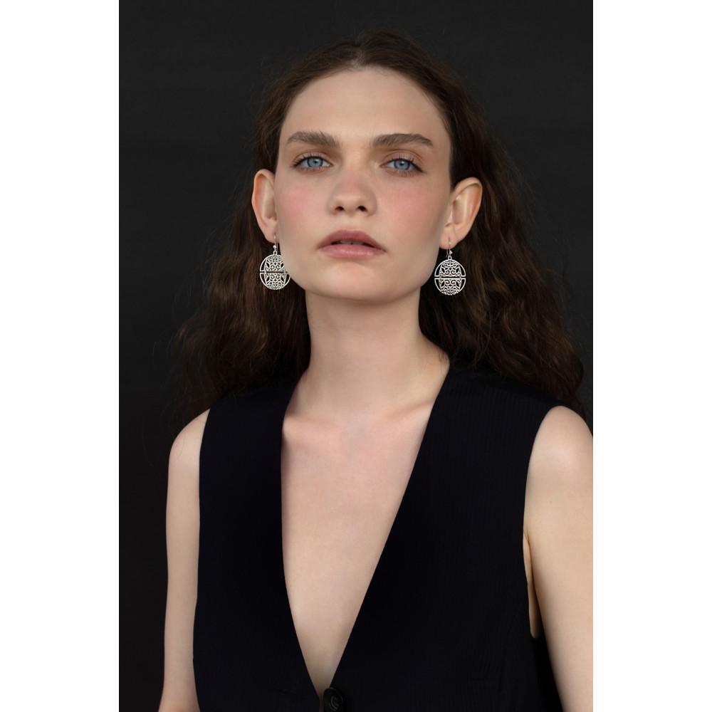 Срібні сережки (4971) - 2