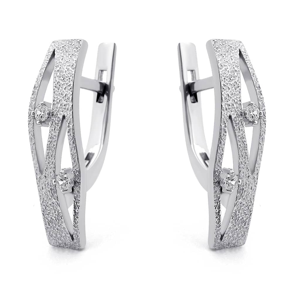 Срібні сережки (4972) - 1