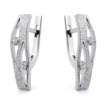 Срібні сережки (4972) - комплект