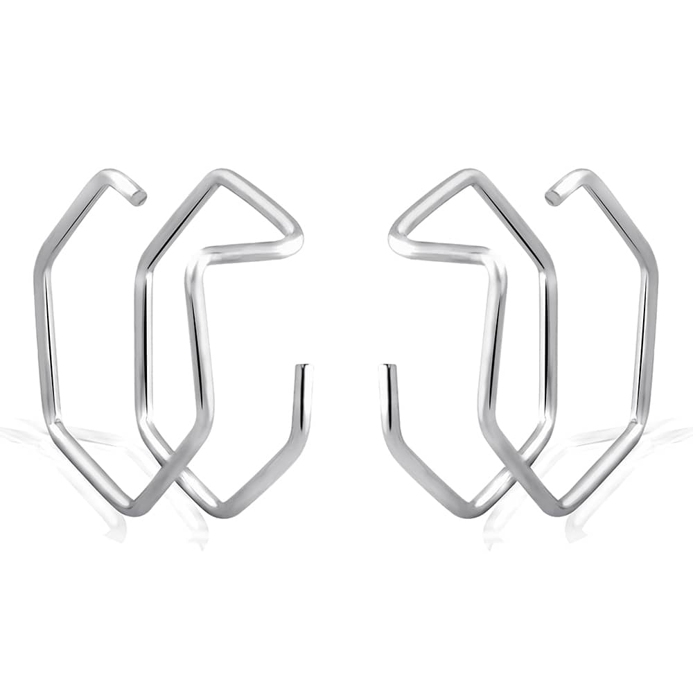 Срібні сережки (4973) - 1