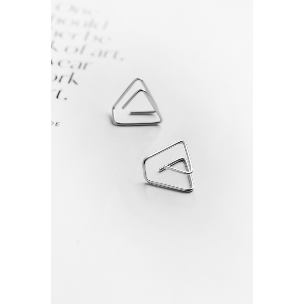 Срібні сережки (4975) - 2