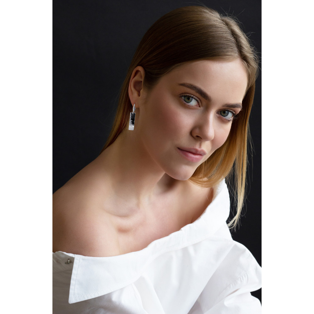 Срібні сережки (4978) - 5
