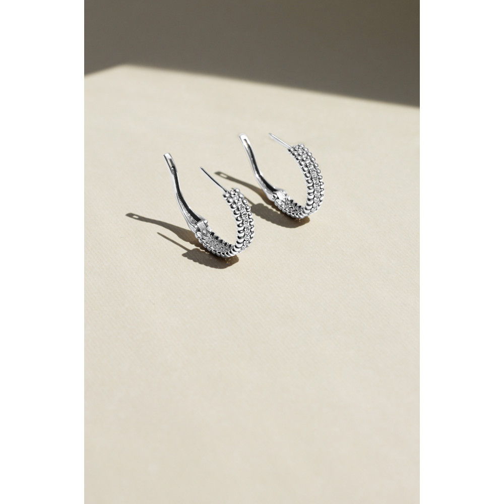 Срібні сережки (4981) - 4