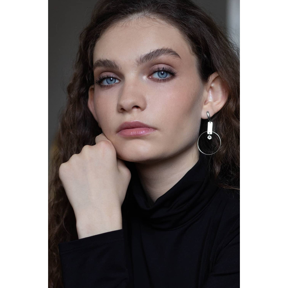 Срібні сережки (4989) - 3