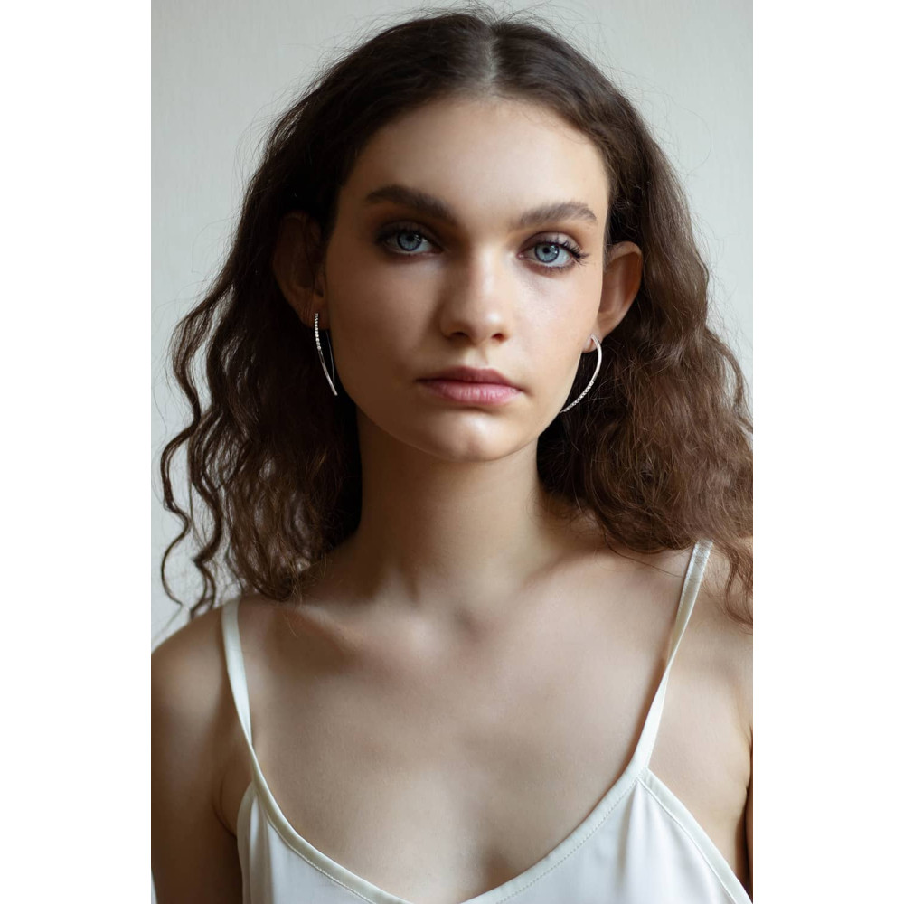 Срібні сережки (4991) - 7