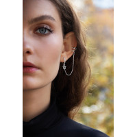 Срібна сережка з кафою (4995) Рекомендації для вас - 2