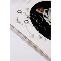 Срібна сережка - кафа (4992) Рекомендації для вас - 2