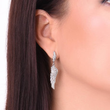 Срібні сережки Крила (4997) - 2