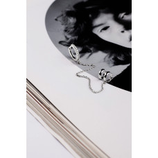 Срібна сережка з кафою (4999)