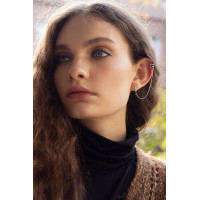 Срібна сережка з кафою (4999) Рекомендації для вас - 2