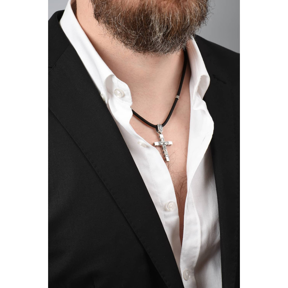 Срібний хрест (5211) - 2