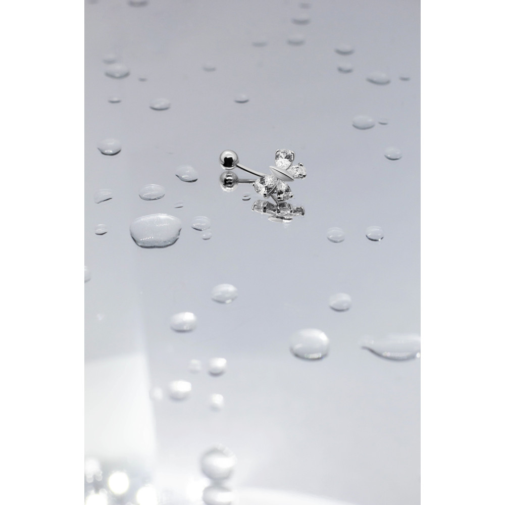 Срібний пірсинг Метелик (6006) - 5