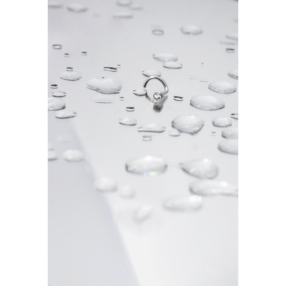 Срібний пірсинг в ніс (6012) - 5