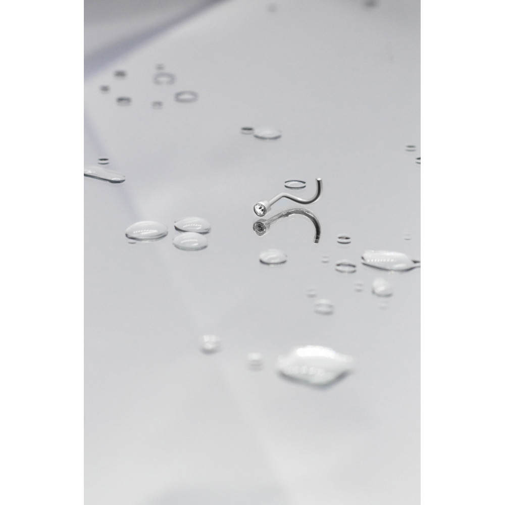 Срібний пірсинг в ніс (6012) - 4