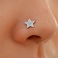 Срібний пірсинг в ніс Зірка (6015) Рекомендації для вас - 2