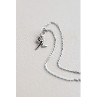  Срібний кулон-літера Я (7057я) Рекомендації для вас - 2