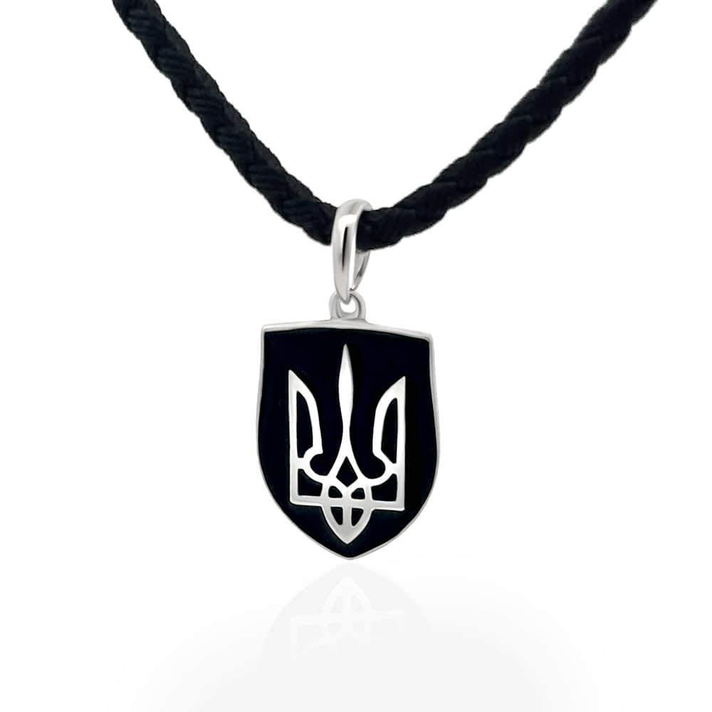 Срібний кулон Тризуб (7061) - 1