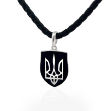 Срібний кулон Тризуб (7061)