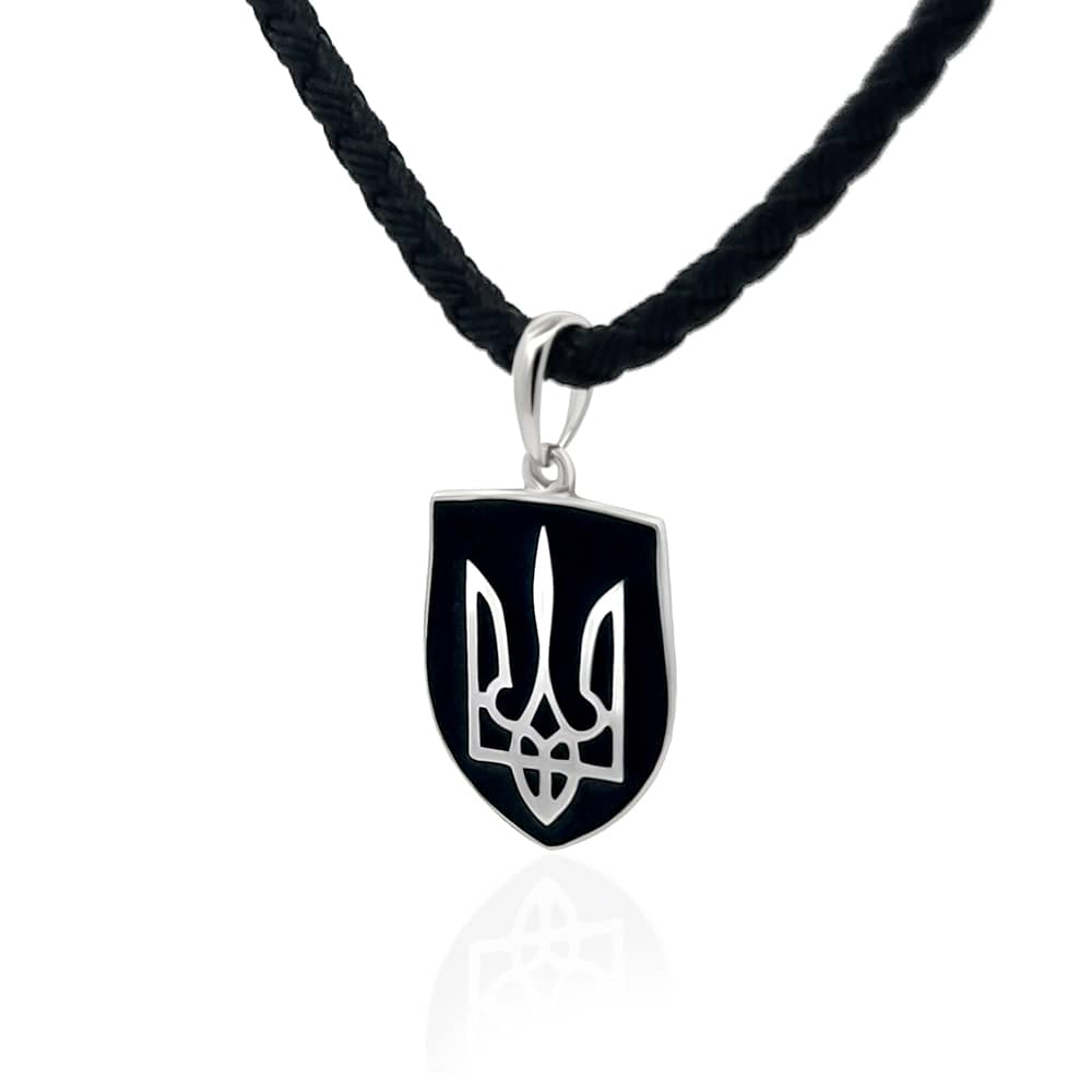 Срібний кулон Тризуб (7061) - 2