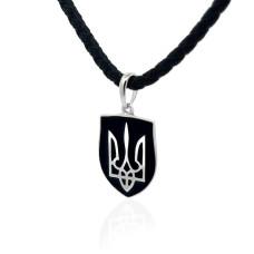 Срібний кулон Тризуб (7061) - 2