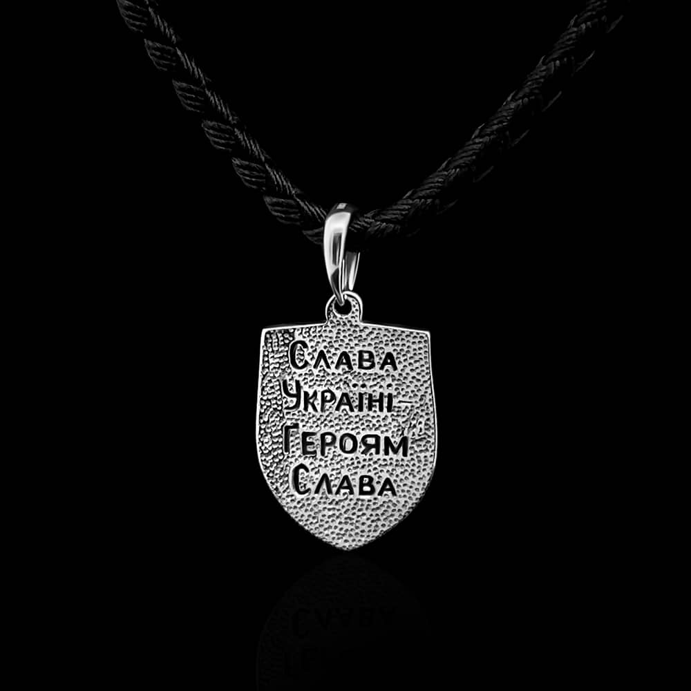 Срібний кулон Тризуб (7061) - 5