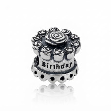 Шарм (намистина) Happy Birthday (7114)
